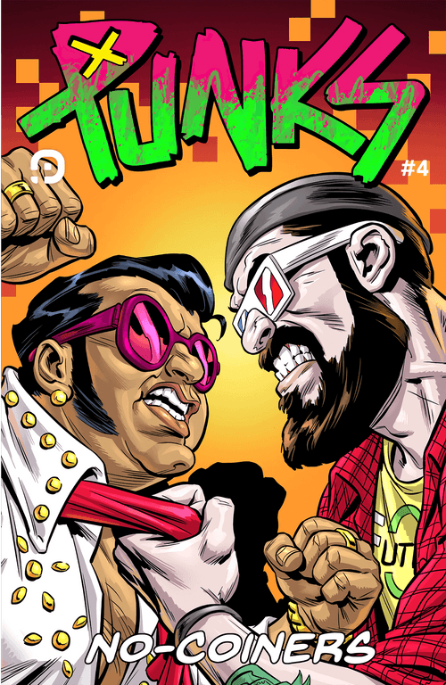 Punks Comic Book Cover
