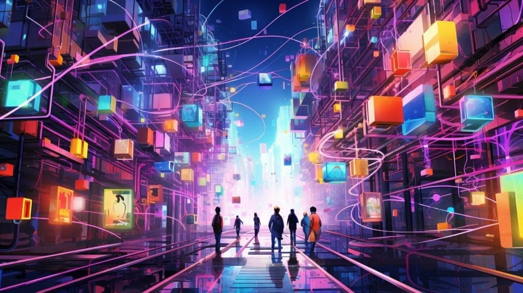 blockchain technology selling nfts in the nft art market