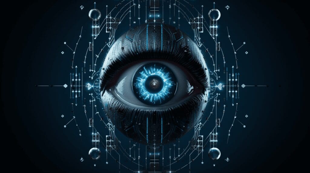 Robotic Eye Representing NFT advances