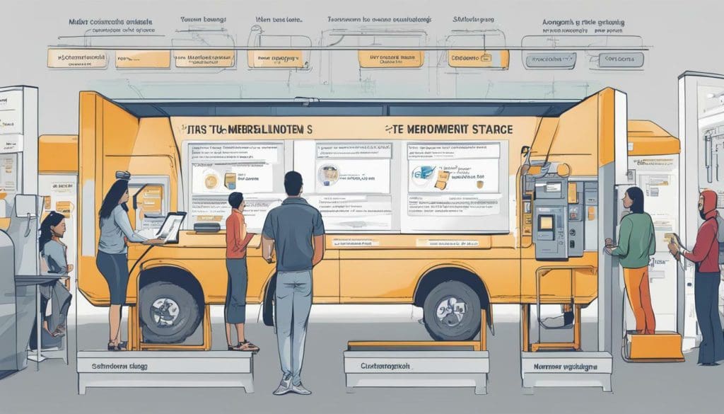Mapping content to stages of the buyer's journey
