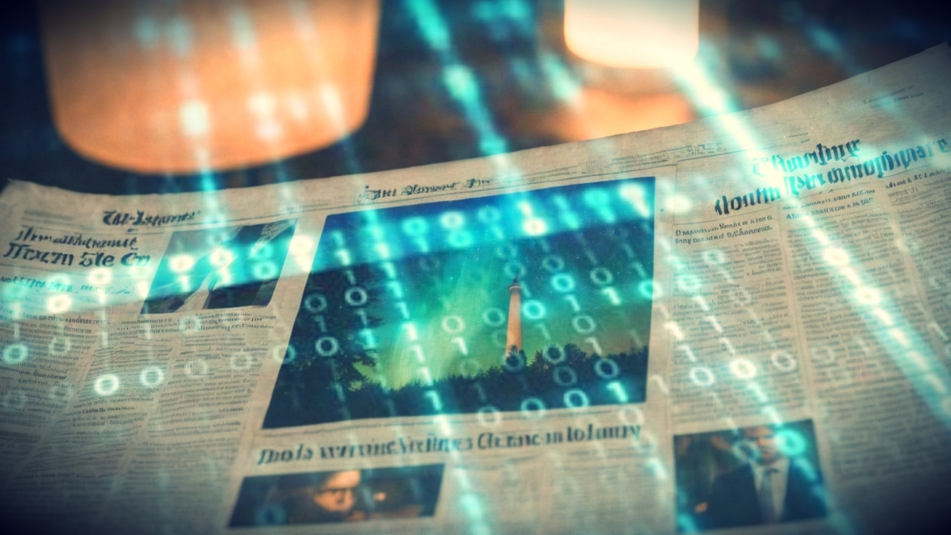 Newspaper meets Google AI