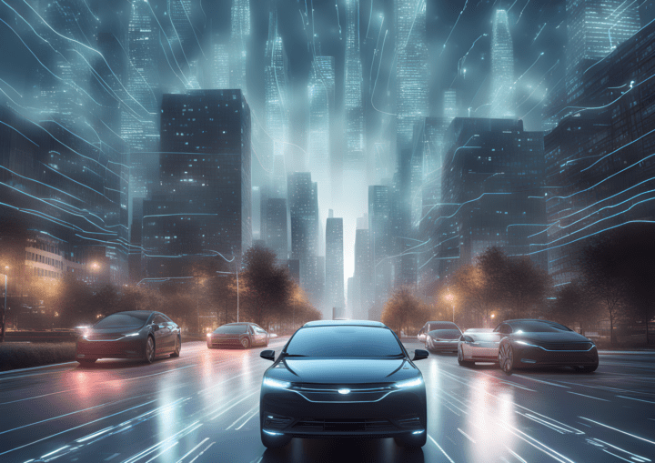 AI automated car traffic