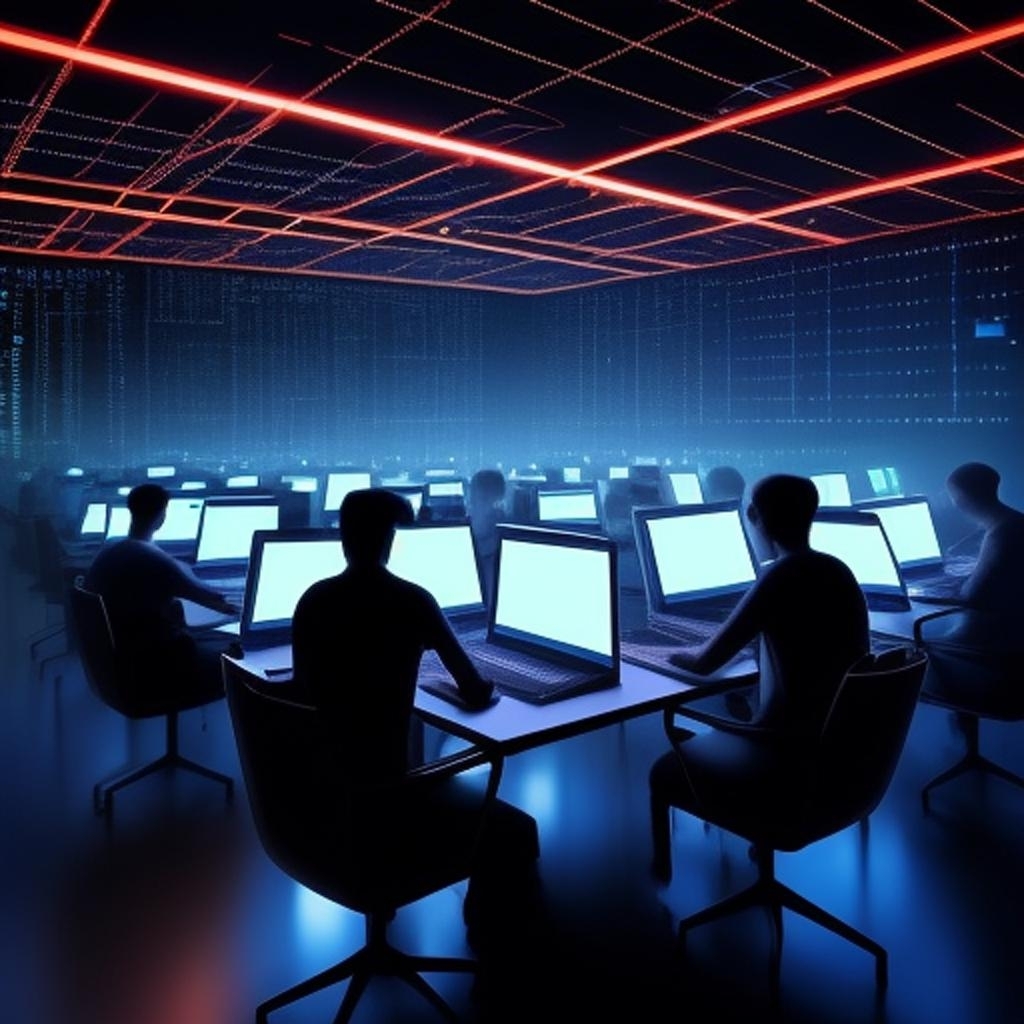 room full of Python coders