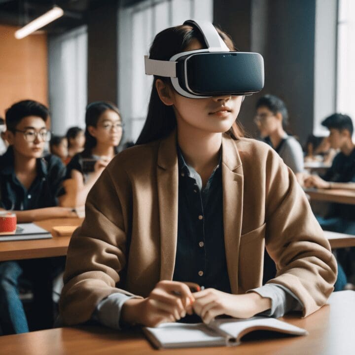 Beginner Machine Learning Projects Machine learning projects for students, including VR, in a classroom setting