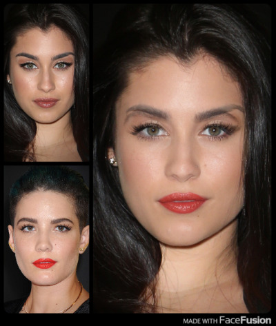Lauren Jauregui and Halsey FaceSwap