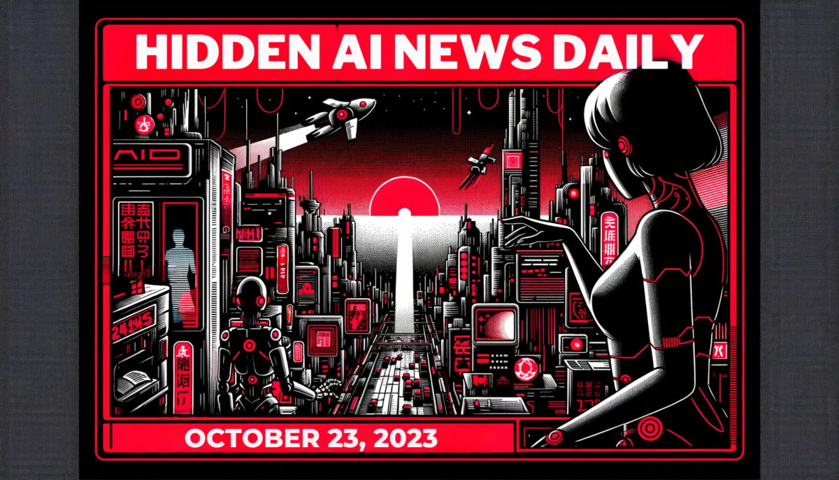 Hidden AI News Daily – October 23, 2023