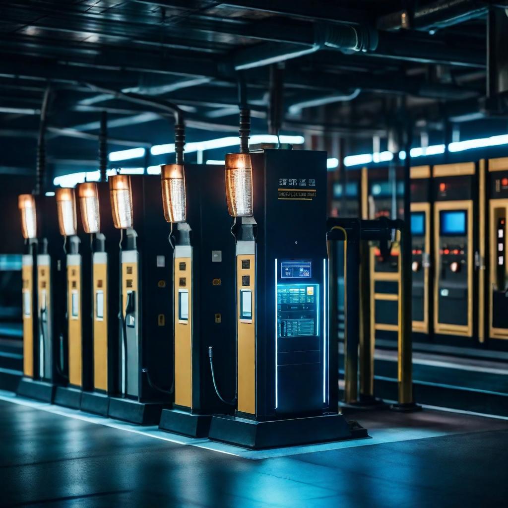 Leveraging AI in Power Station Maintenance AI Powered servers for power management