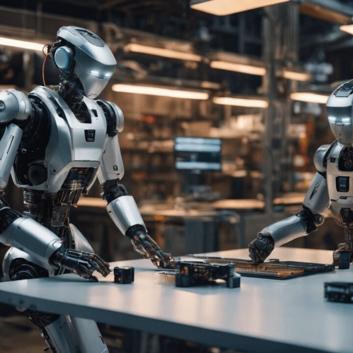 Ai in factory robots examples imagined
