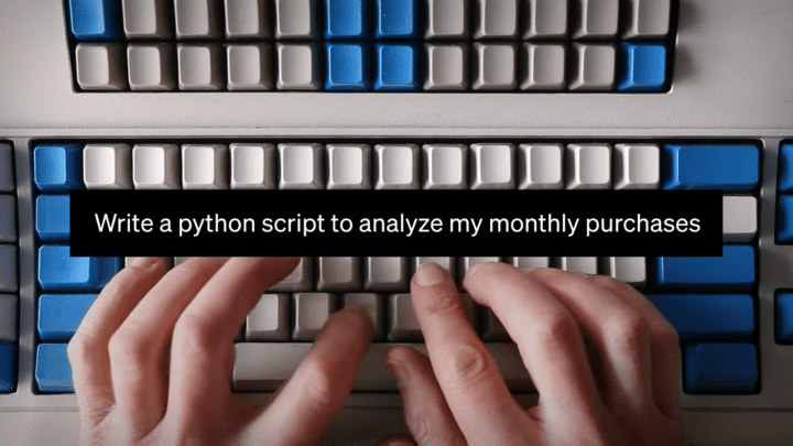 Write a Python script to analyze my monthly purchases