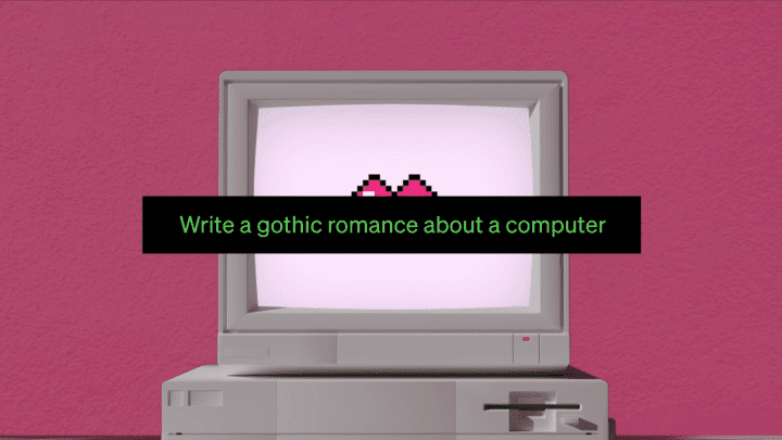 Write a gothic romance about a computer