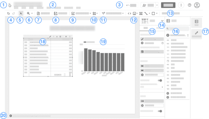 Looker Studio Report Editor 