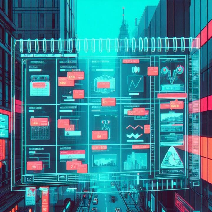 A calendar or scheduler showing tasks, reminders, and appointments.